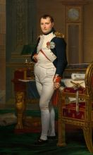 Наполеон Бонапарт (Репродукция Жака Луи Давида)