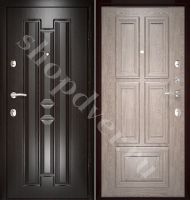 Металлические двери Филенчатый МДФ с 2-х сторон