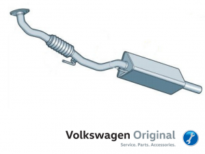 Приемная труба Volkswagen Polo Sedan CFNA/CFNB 1.6