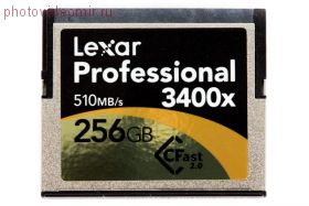 Карта памяти Lexar 3400x 256GB CFast 2.0