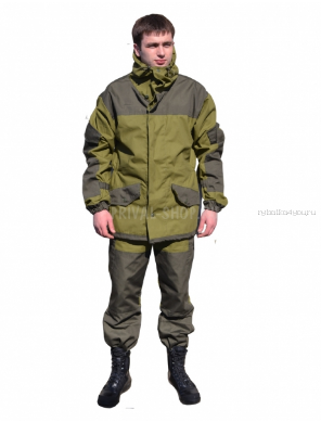 Костюм Prival Горка-3 куртка/брюки, ткань палаточная ГОСТ 100% х/б /хаки (Артикул: OPR003-01)