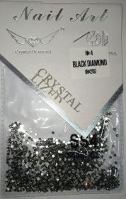 Стразы Nail Art SS4 BLACK DIAMOND (№215) 1440 шт