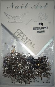 Стразы Nail Art SS4 CRYSTAL COPPER (№001COP) 1440 шт