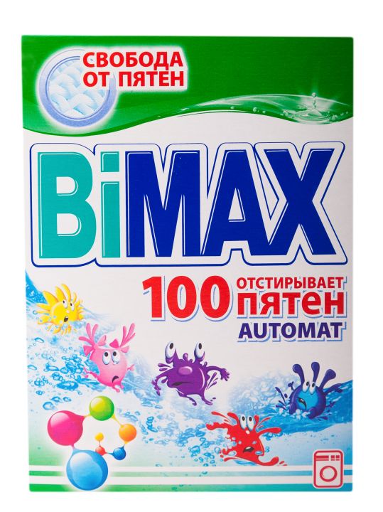 Стир. порошок BiMax 400г автомат 100 пятен