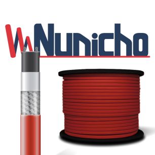 Пищевой саморегулирующийся нагревательный кабель (Внутрь трубы) на отрез NUNICHO Micro 13-2 CR  (с экраном), 13 Вт/м. Пр-во Южная Корея.