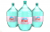 Вода Архыз 3 бутылей по 19 литров, пет