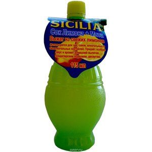 Концентрат сока Sicilia лимон/мята 115г