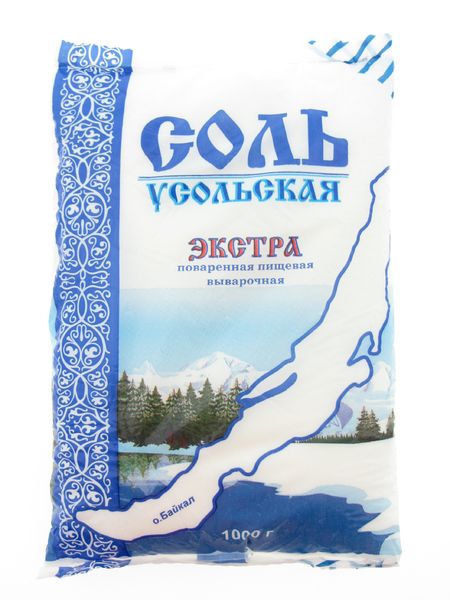 Соль Усольская экстра б/д 1кг