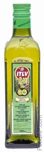 Масло ITLV из виноградных косточек ст/б 0,25л