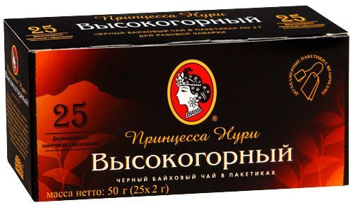 Чай Принцесса Нури Дабл HG с/я 25пак*2г