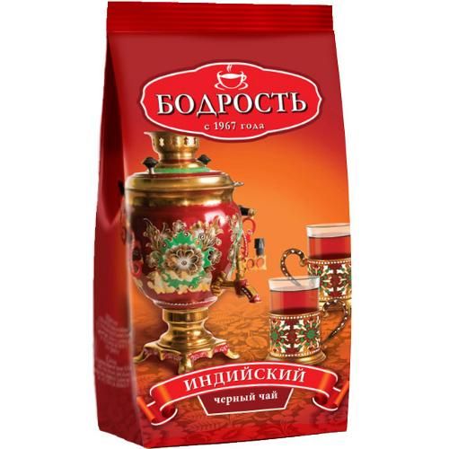 Чай Бодрость традиционный черный байховый м/у 250г