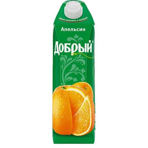 Нектар Добрый 1л Апельсин