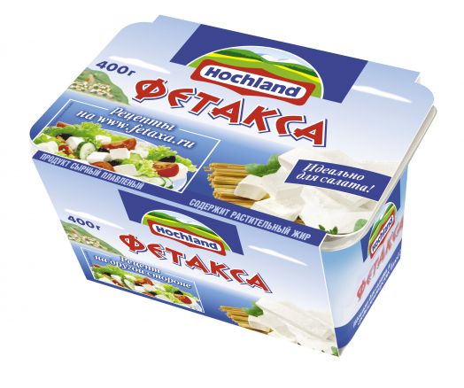 Сырный продукт Фетакса 48% 400г Хохланд