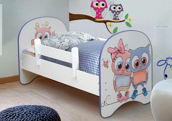Кровать детская с фотопечатью без ящика (от 700 до 800)