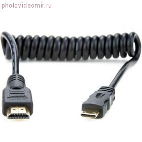Витой кабель Mini Hdmi-Hdmi 4K 30см