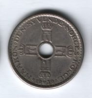 1 крона 1939 года Норвегия
