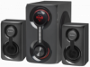 Акустическая 2.1 система Tornado 60Вт, Bluetooth, FM/MP3/SD/USB