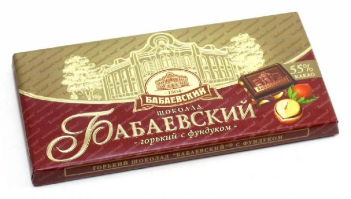 Шоколад Бабаевский горький с Фундуком 100г