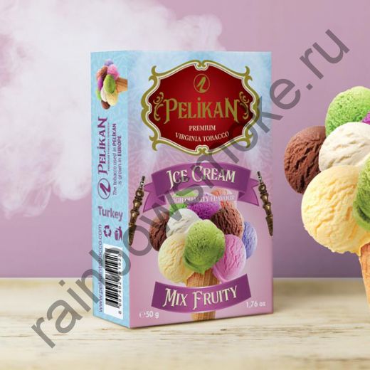 Pelikan 50 гр - Ice Cream Mix Fruity (Фруктовое Мороженое Микс)