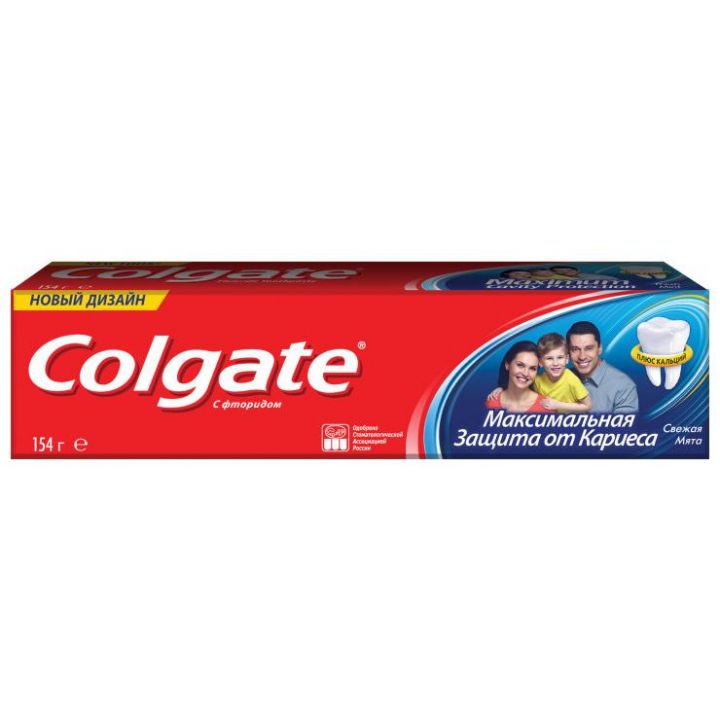 Зуб. паста Colgate 100мл Защита от кариеса свежая мята