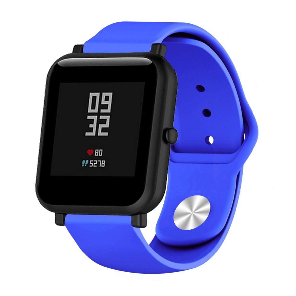 Сменный ремешок для Умных часов  Amazfit Bip Smartwatch (Синий)