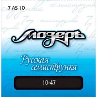 МОЗЕРЪ 7AS10 (10-47) Струны для семиструнной акустической гитары