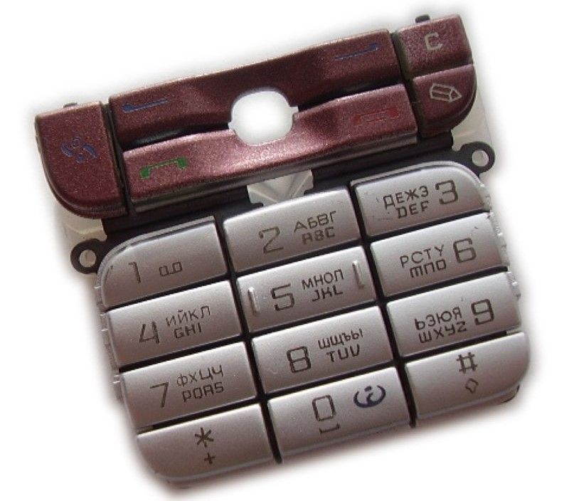Клавиатура Nokia 3230 (red) Оригинал