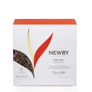 Чай черный Цейлон Newby Ceylon Black Tea в пакетиках -50 шт - Англия