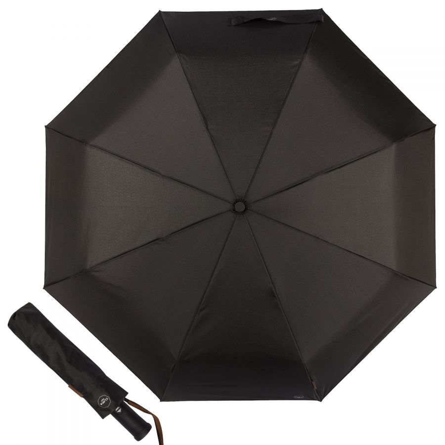 Зонт cкладной M&P C2781-OC Light Black (встроенный фонарик)