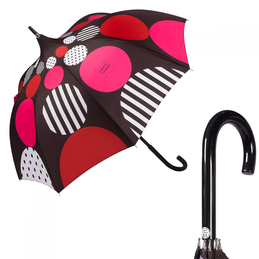 Зонт-трость Chantal Thomass 1064-LA Geometrie Rosso