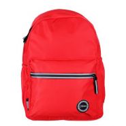 Рюкзак подростковый, 40x28x16см, 1 отд., 3 кармана, уплотненные лямки, гладкий нейлон, красный (арт. 254-202)