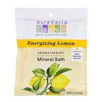 Aura Cacia Минеральное средство для ванны с ароматом Лимона Energizing Lemon
