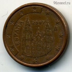 Испания 1 евроцент 2007