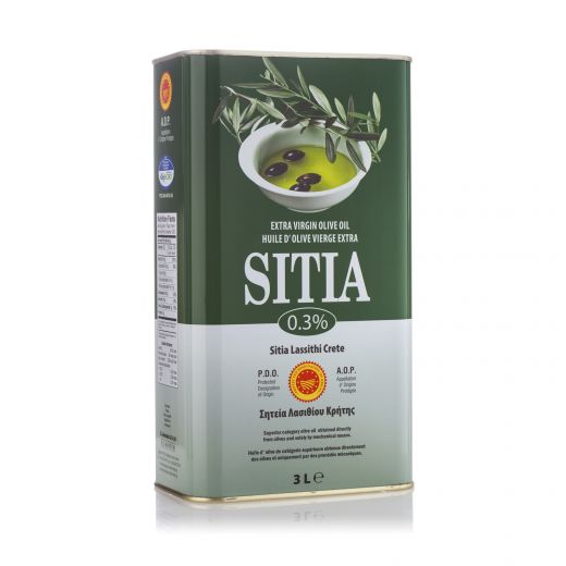 Оливковое масло SITIA - 3 л 0.3 экстра вирджин PDO