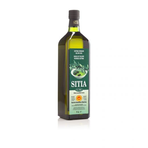 Оливковое масло SITIA - 1 л 0.3 экстра вирджин PDO стекло