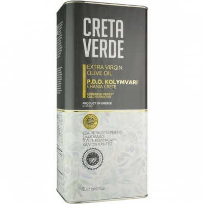 Оливковое масло CRETA VERDE  - 5 л экстра вирджин PDO