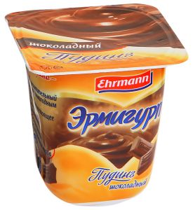 Puding Ermigurt Ehrmann südlü şokoladlı 3,2%, 100 gr