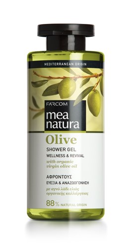 Mea Natura Olive, Гель для душа, 300 мл