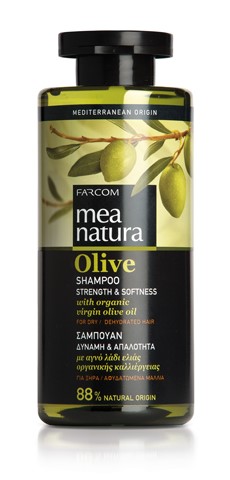 Mea Natura Olive, Шампунь для сухих и ослабленных волос, 300 мл