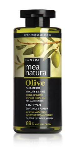 Mea Natura Olive, Шампунь для всех типов волос, 300 мл