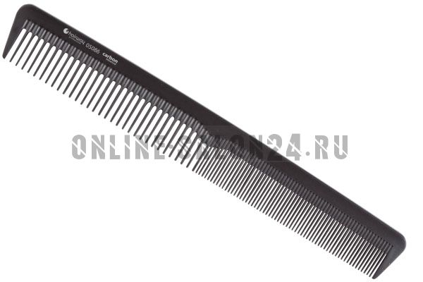 Расческа Hairway Carbon Advanced комбинированная 180 мм