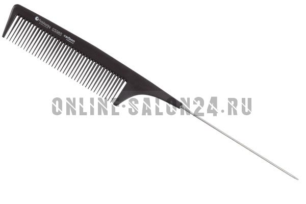 Расческа Hairway Carbon Advanced мет.хвост.220 мм