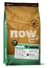NOW Natural holistic Беззерновой для взрослых собак малых пород со свежим ягненком и овощами Fresh Small Breed Recipe Red Meat Grain Free, 11,3 кг