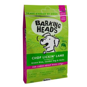 Barking Heads для собак крупных пород с ягненком и рисом "Мечты о ягненке"  18 кг