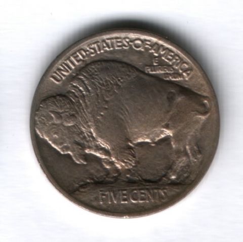 5 центов 1913 года США AUNC