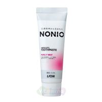 Lion Профилактическая зубная паста для удаления неприятного запаха и предотвращения появления кариеса "Nonio", 130 г, Фрукты и Мята