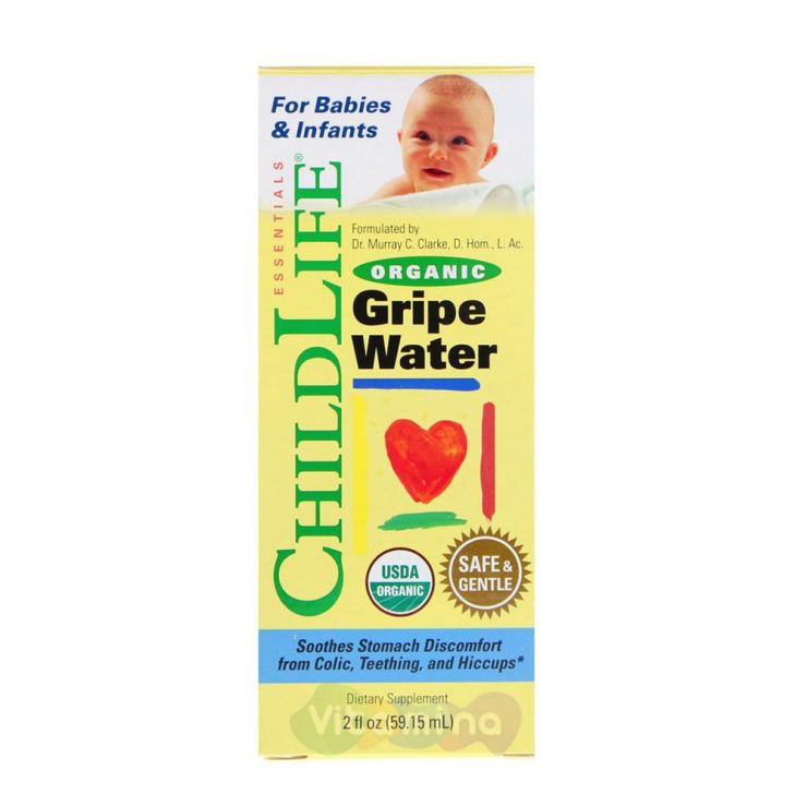 ChildLife Укропная вода Organic Gripe Water, 59,15 мл