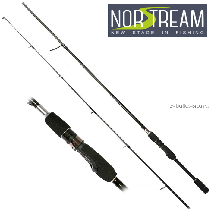 Спиннинг Norstream Rebel 1,98 м / тест: 3-12 гр RBS-662ML