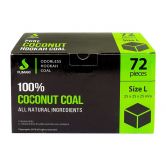 Уголь кокосовый  для кальяна Fumari 25мм (72 шт)