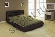 Кровать Классик 1,6 с подъемным механизмом (темно-коричневый)
